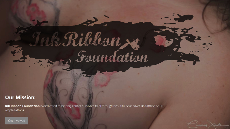 Fox IT Concepts - Website design and management | Ink Ribbon Foundation's Home page capture